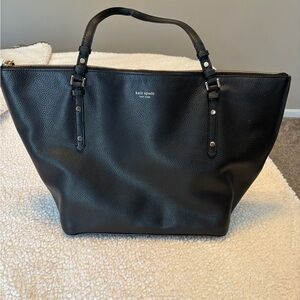 Kate Spade Black Pebbled Leather Handbag
